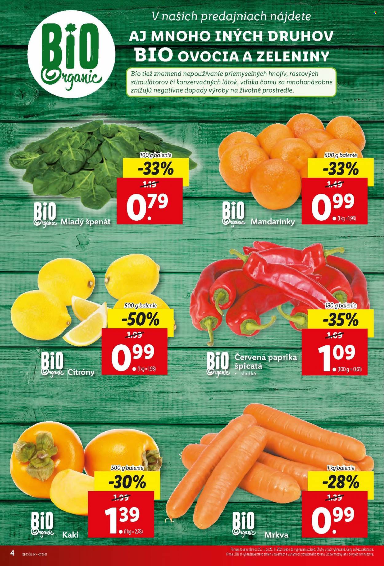 Leták Lidl - 25.11.2021 - 28.11.2021. Strana 4