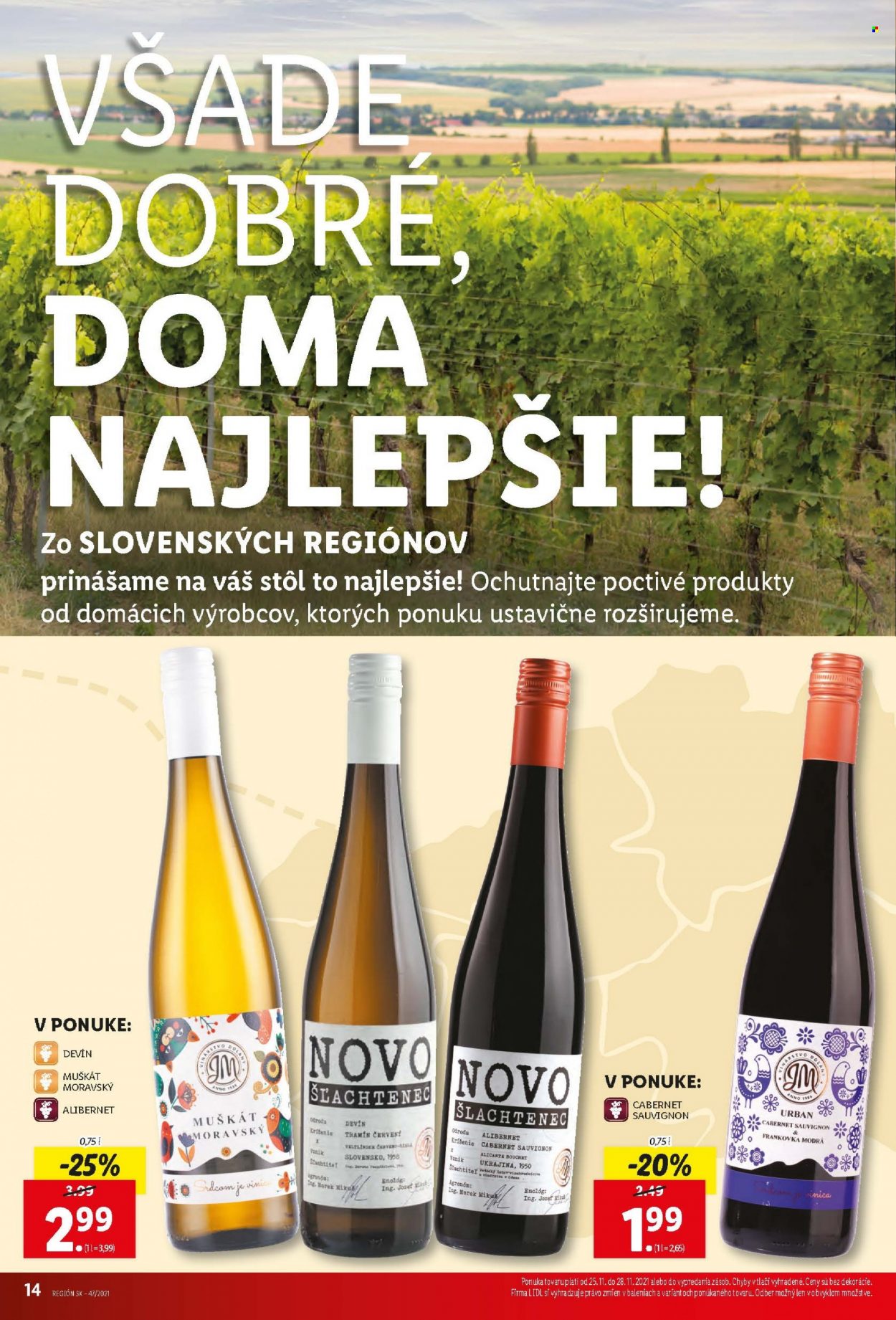 Leták Lidl - 25.11.2021 - 28.11.2021. Strana 14