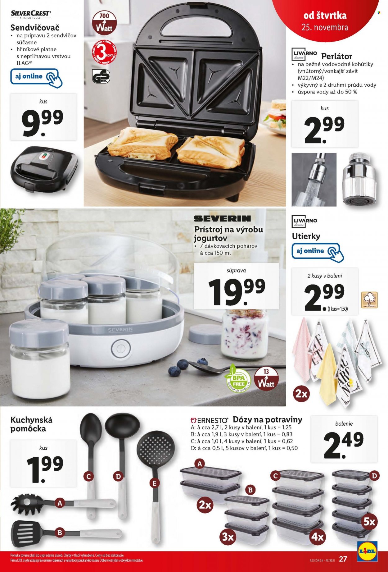 Leták Lidl - 25.11.2021 - 28.11.2021. Strana 27