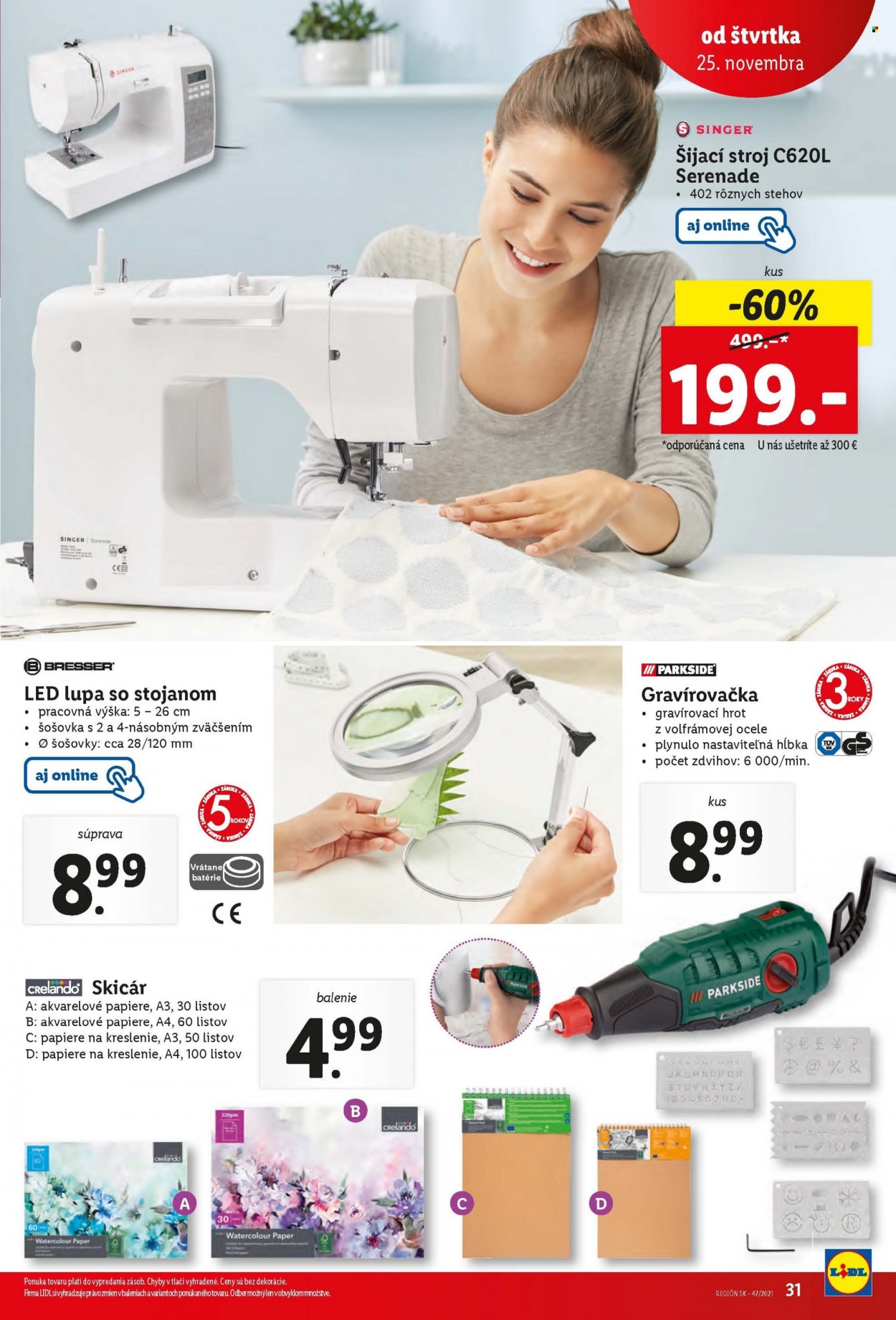 Leták Lidl - 25.11.2021 - 28.11.2021. Strana 31