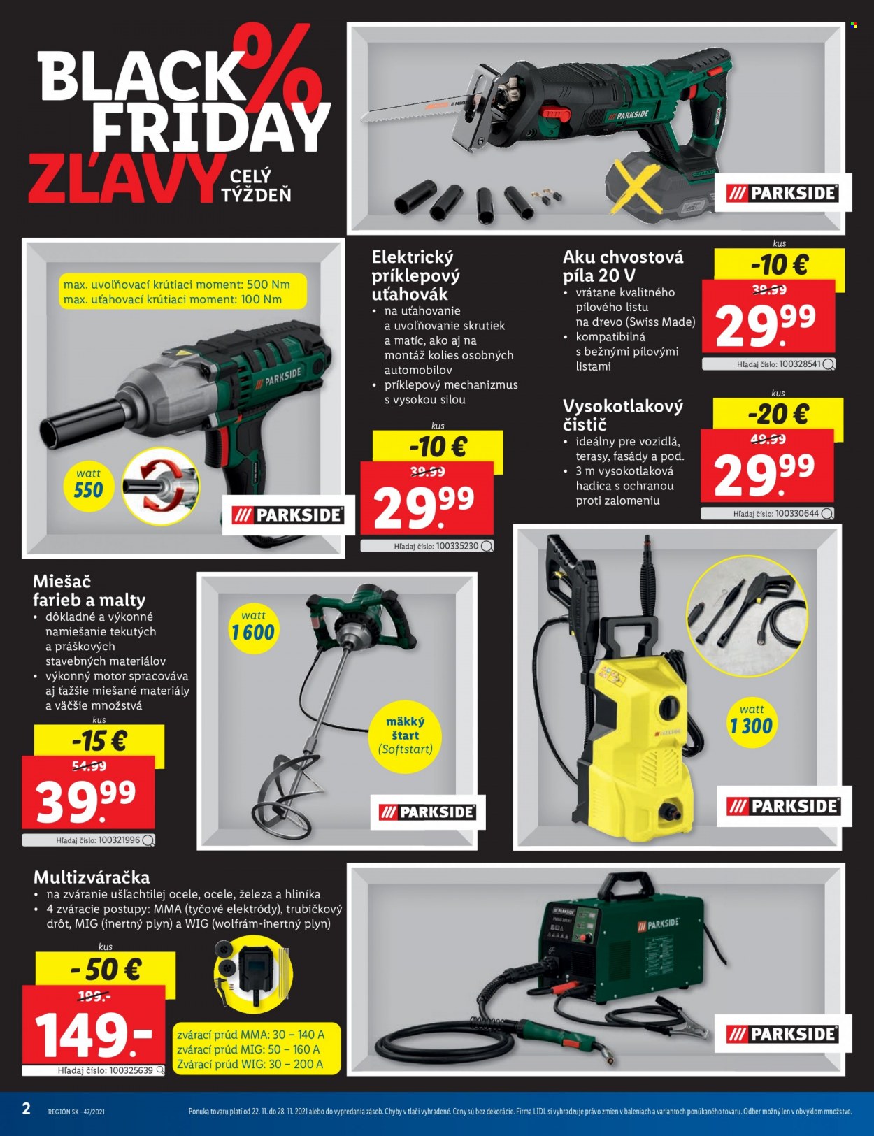 Leták Lidl - 22.11.2021 - 28.11.2021. Strana 2