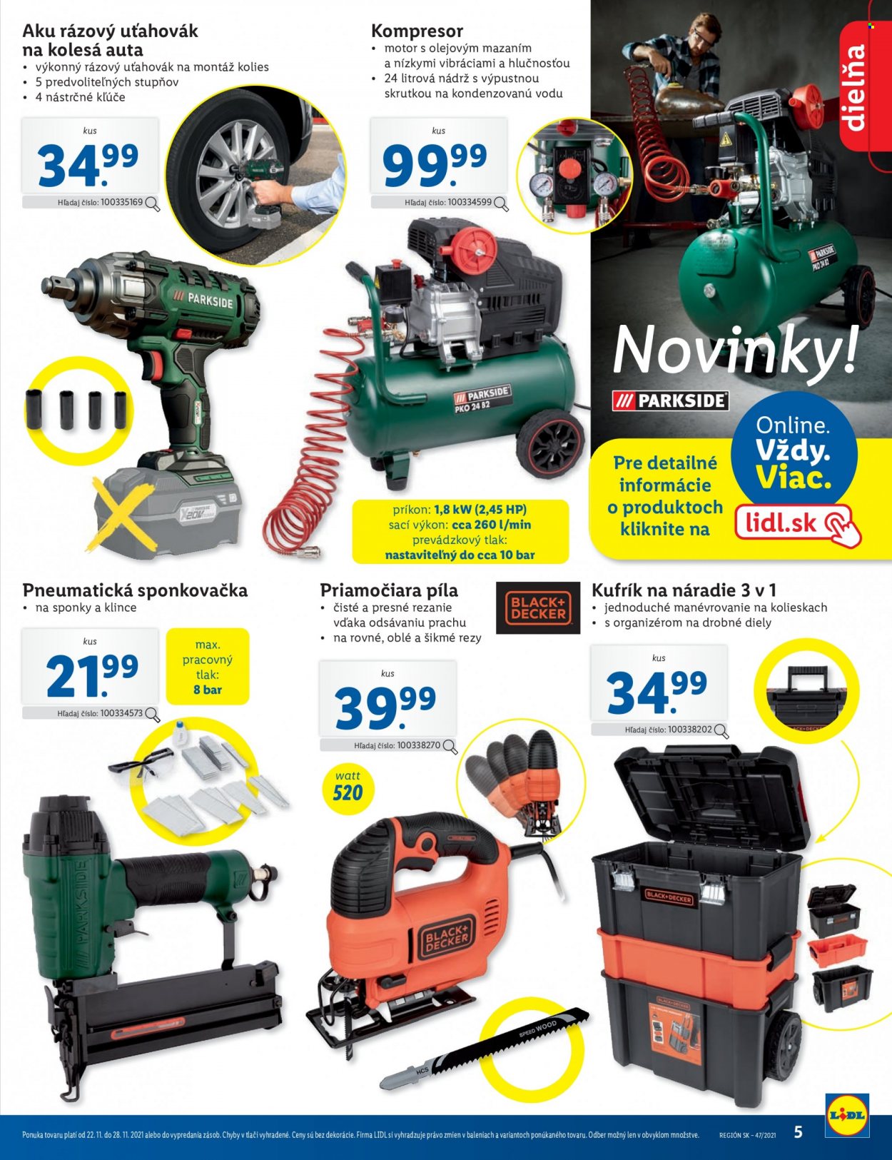 Leták Lidl - 22.11.2021 - 28.11.2021. Strana 5