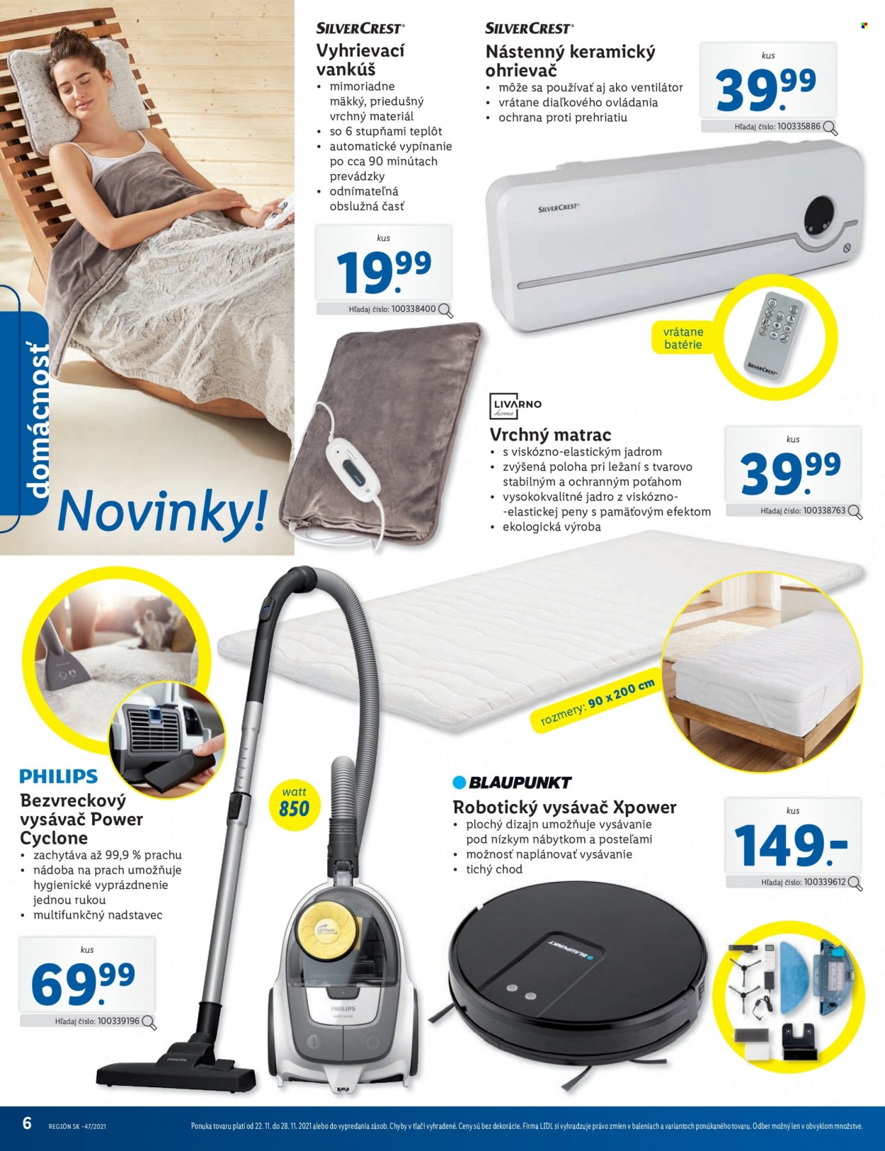 Leták Lidl - 22.11.2021 - 28.11.2021. Strana 6