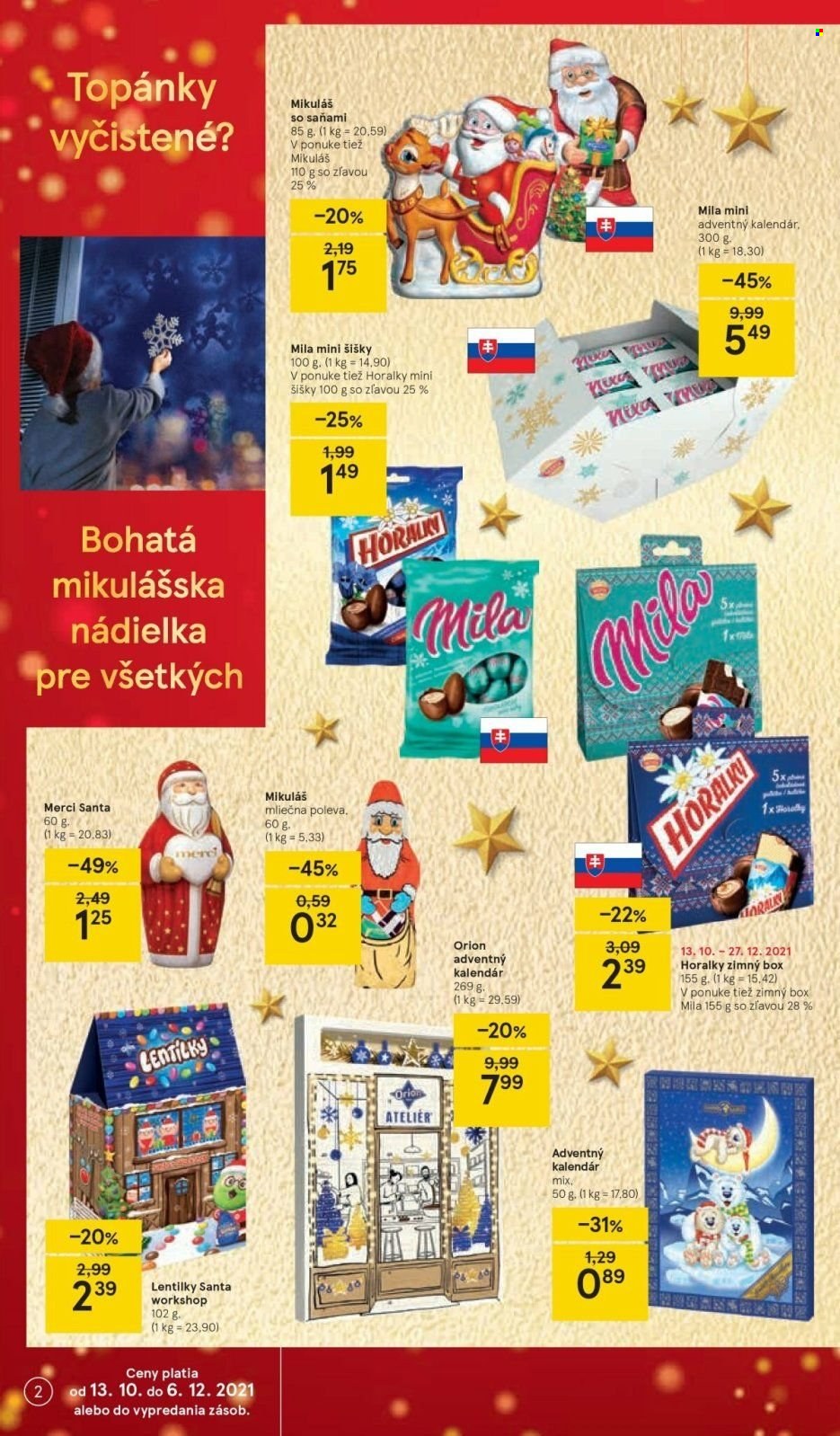 Leták TESCO supermarket - 24.11.2021 - 30.11.2021. Strana 2