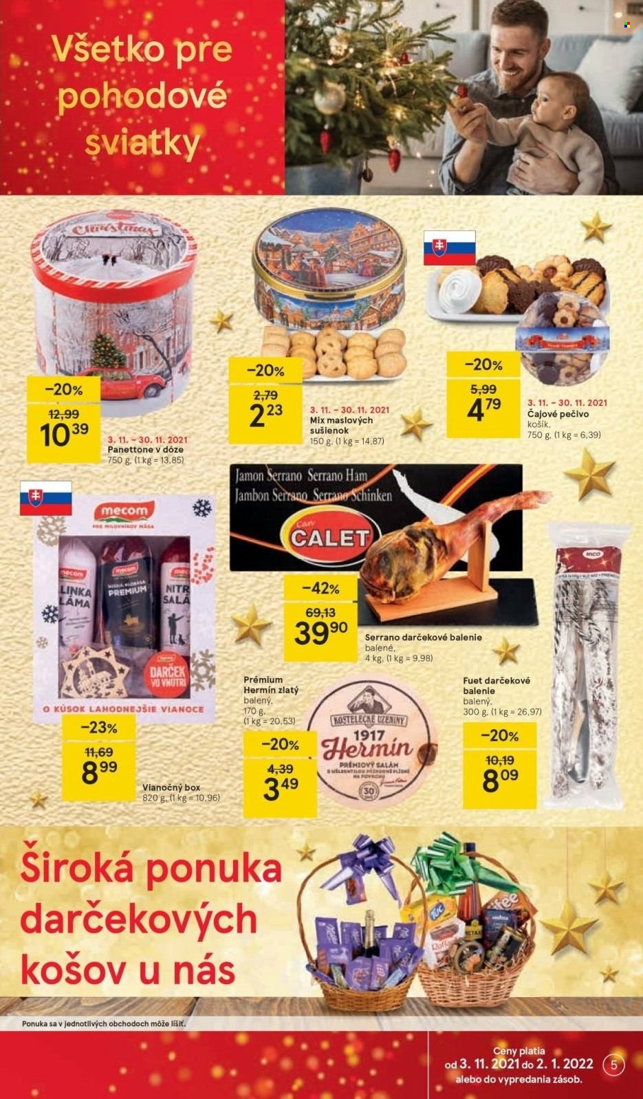 Leták TESCO supermarket - 24.11.2021 - 30.11.2021. Strana 5