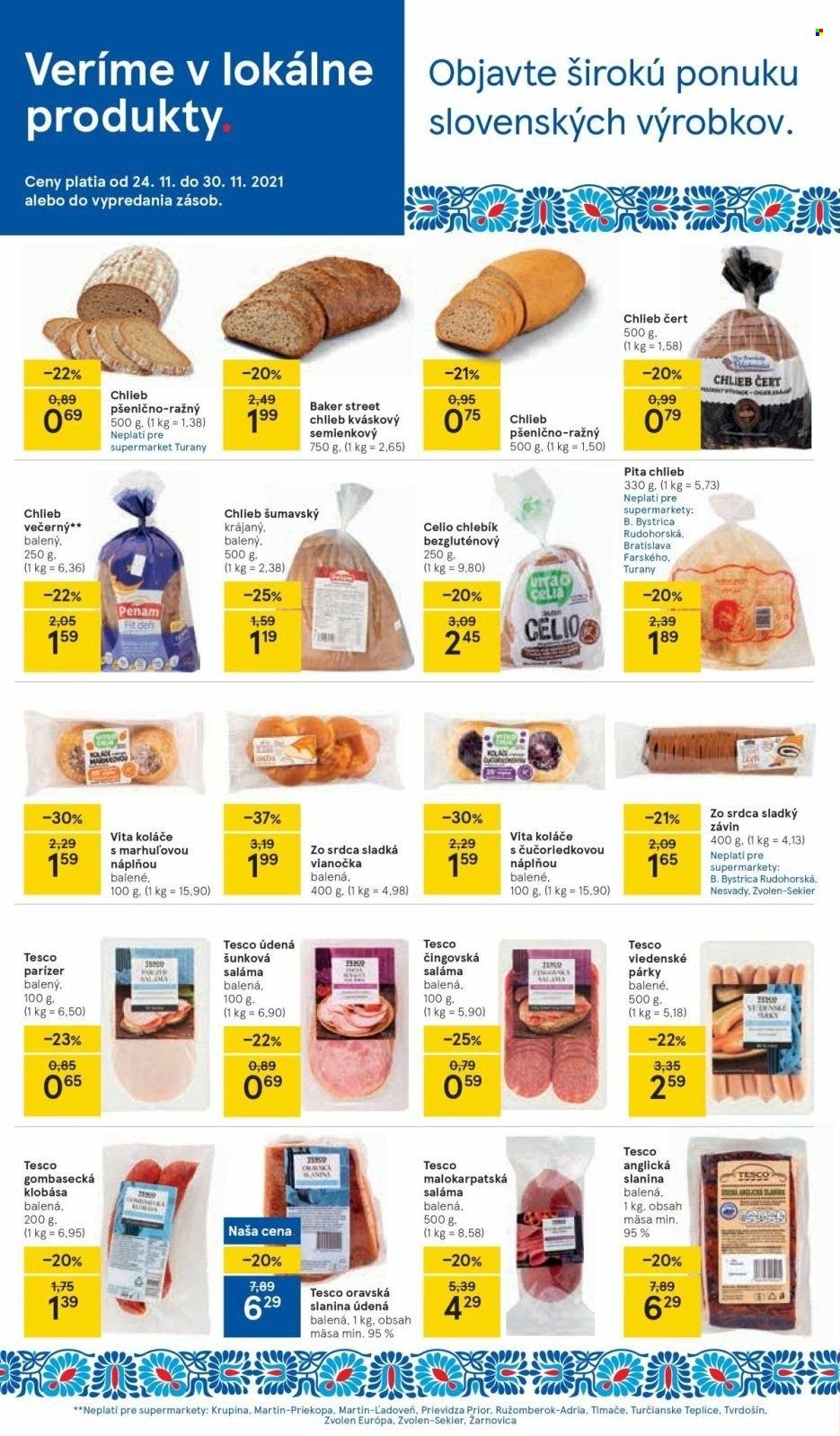 Leták TESCO supermarket - 24.11.2021 - 30.11.2021. Strana 8
