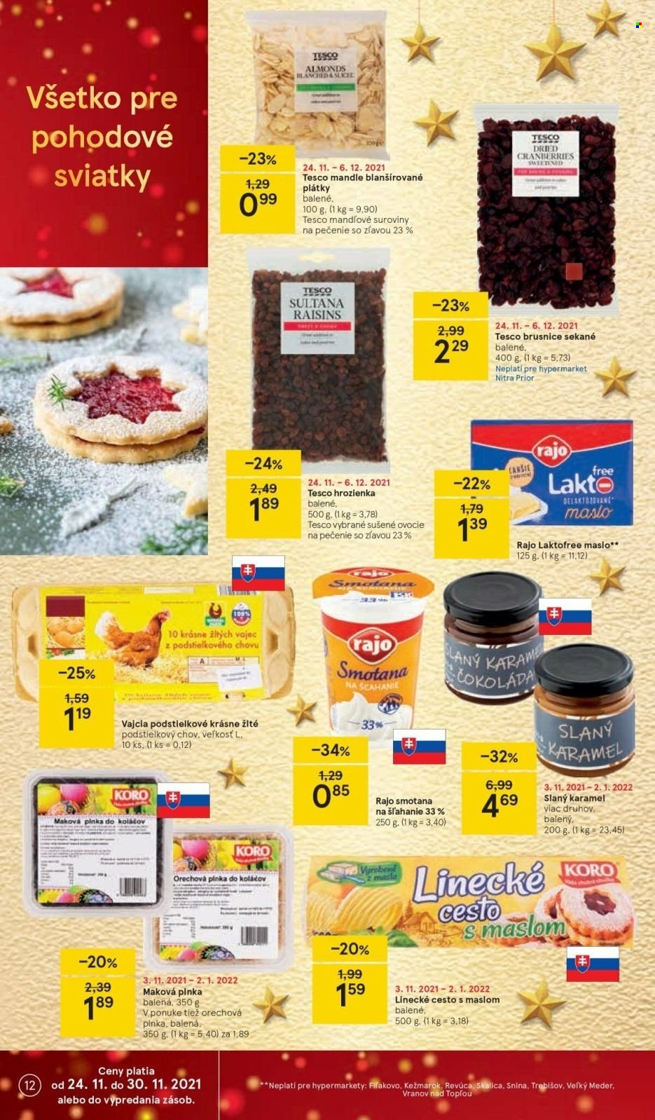 Leták TESCO - 24.11.2021 - 30.11.2021. Strana 12