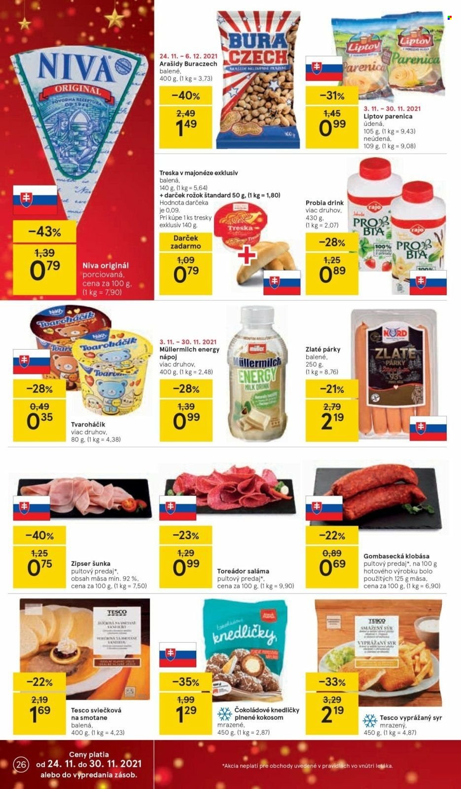 Leták TESCO - 24.11.2021 - 30.11.2021. Strana 26