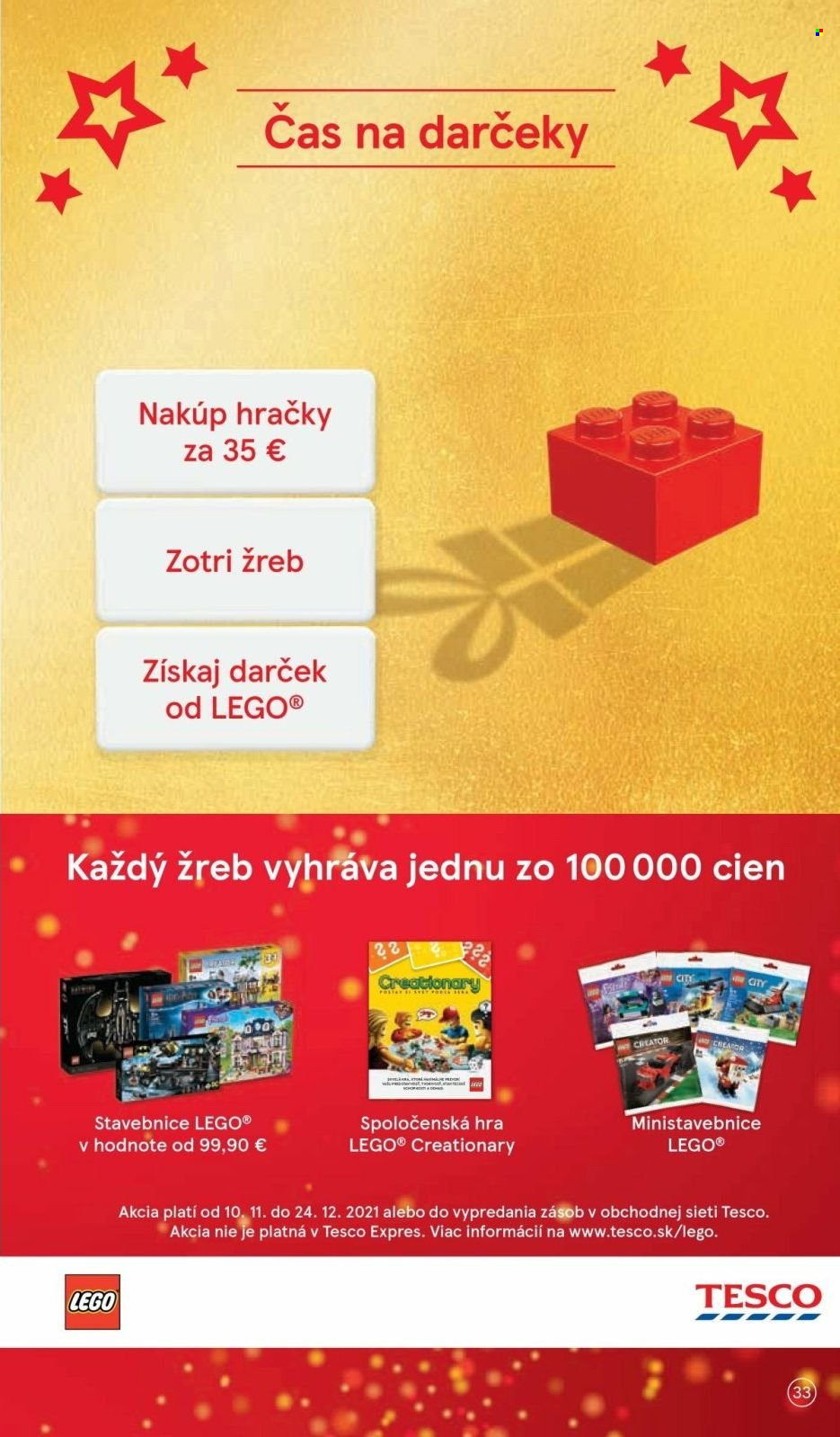 Leták TESCO - 24.11.2021 - 30.11.2021. Strana 33