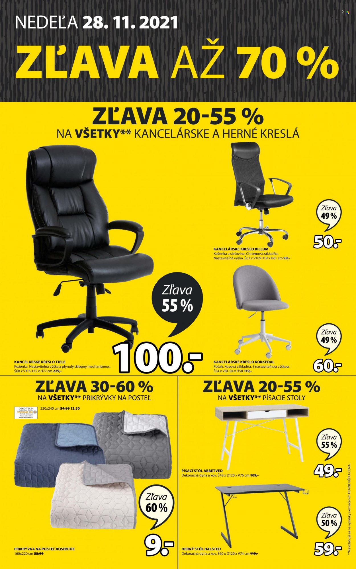 Leták JYSK - 24.11.2021 - 28.11.2021. Strana 5