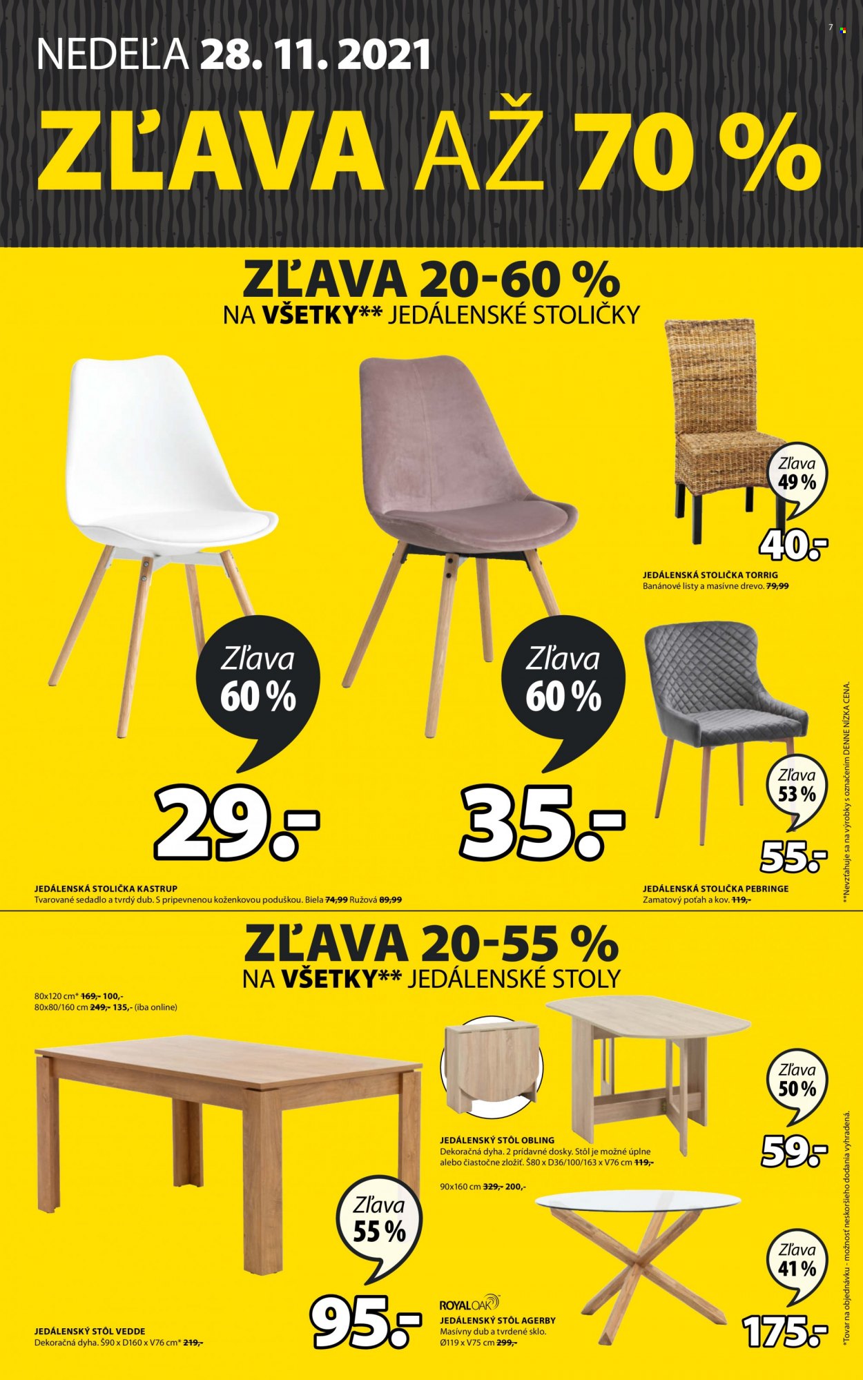 Leták JYSK - 24.11.2021 - 28.11.2021. Strana 7