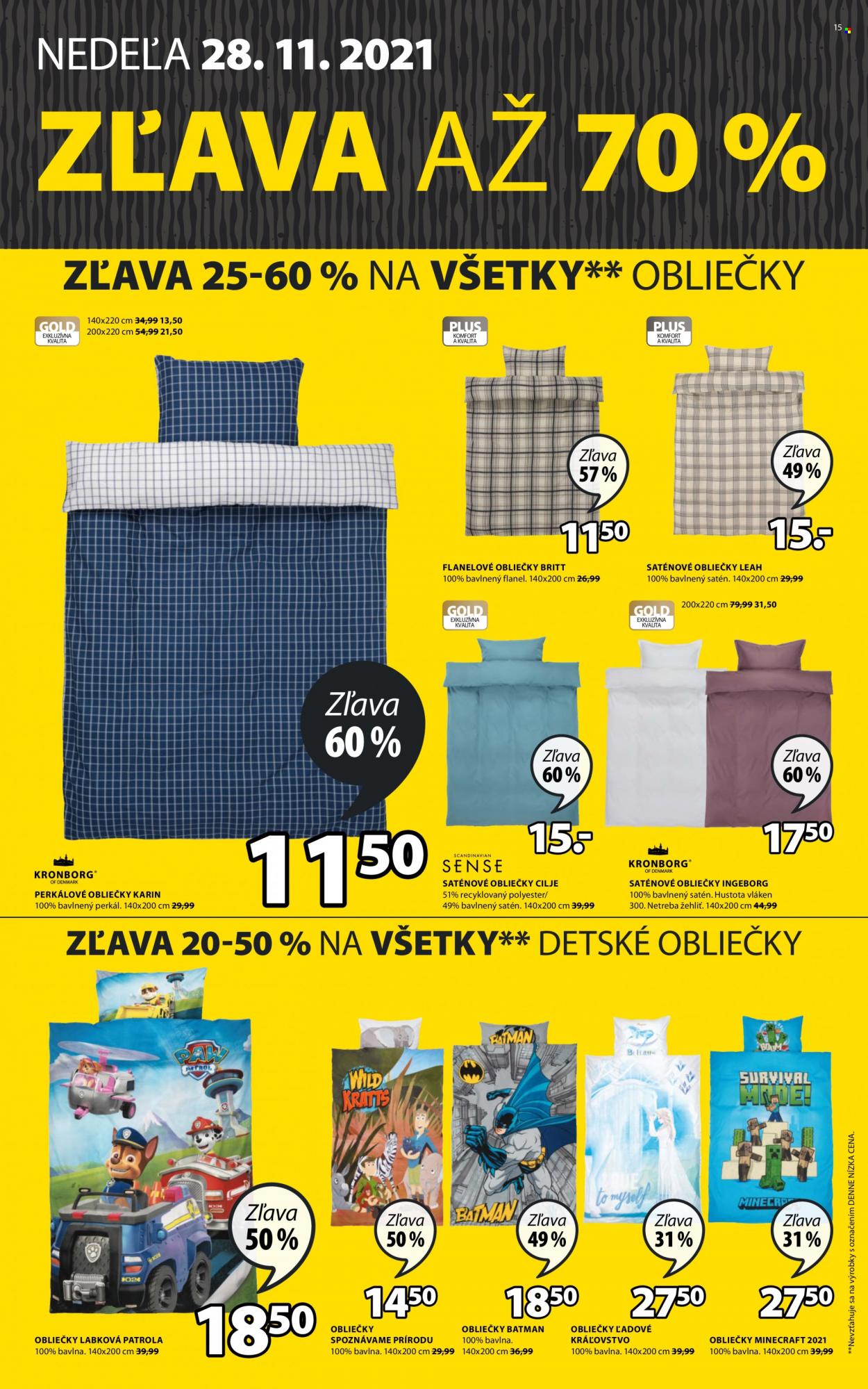 Leták JYSK - 24.11.2021 - 28.11.2021. Strana 15