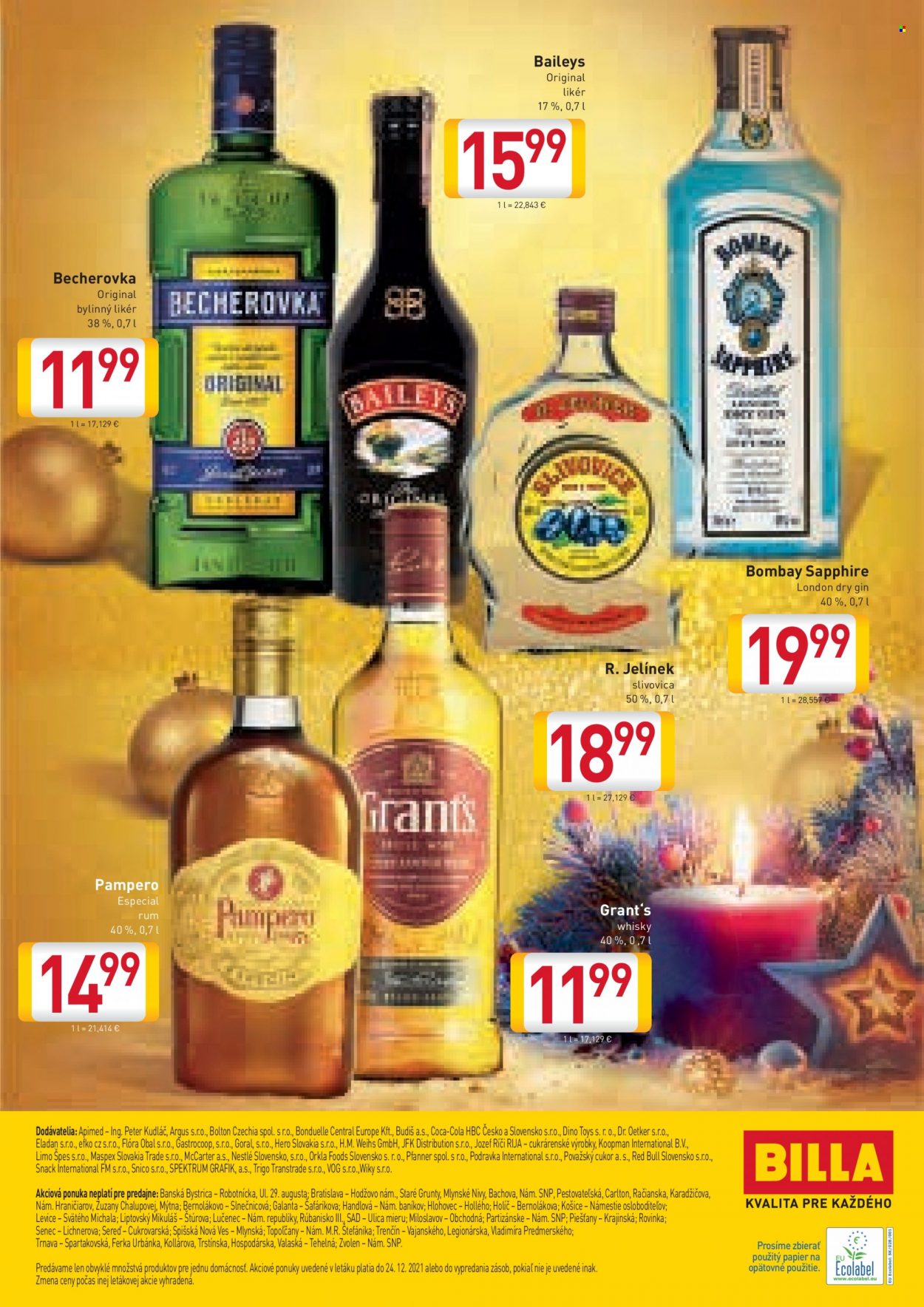 Leták Billa - 22.11.2021 - 31.12.2021. Strana 37
