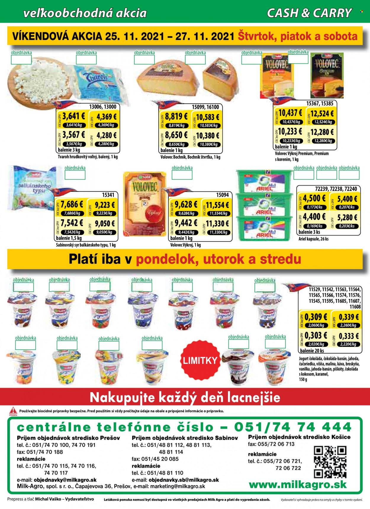 Leták Milk AGRO - 24.11.2021 - 30.11.2021. Strana 8