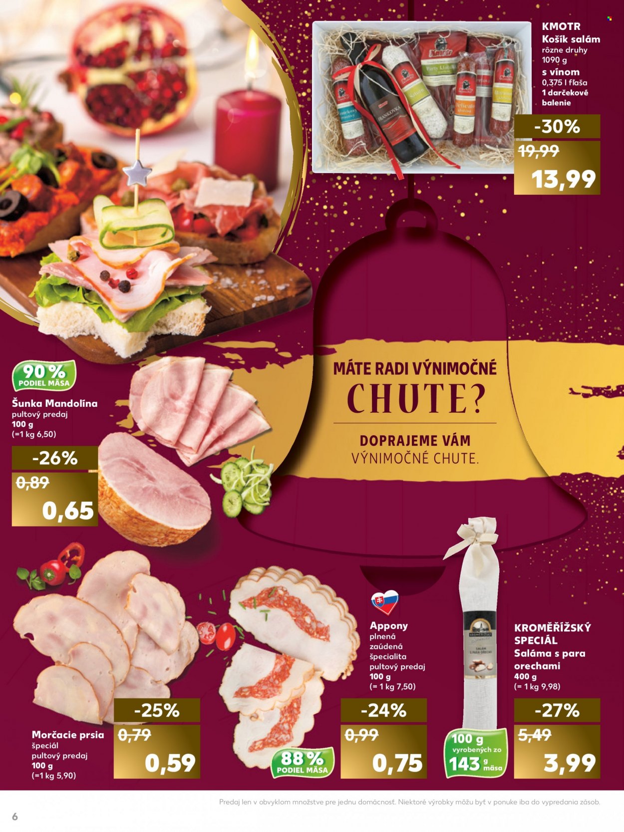 Leták Kaufland - 25.11.2021 - 24.12.2021. Strana 6