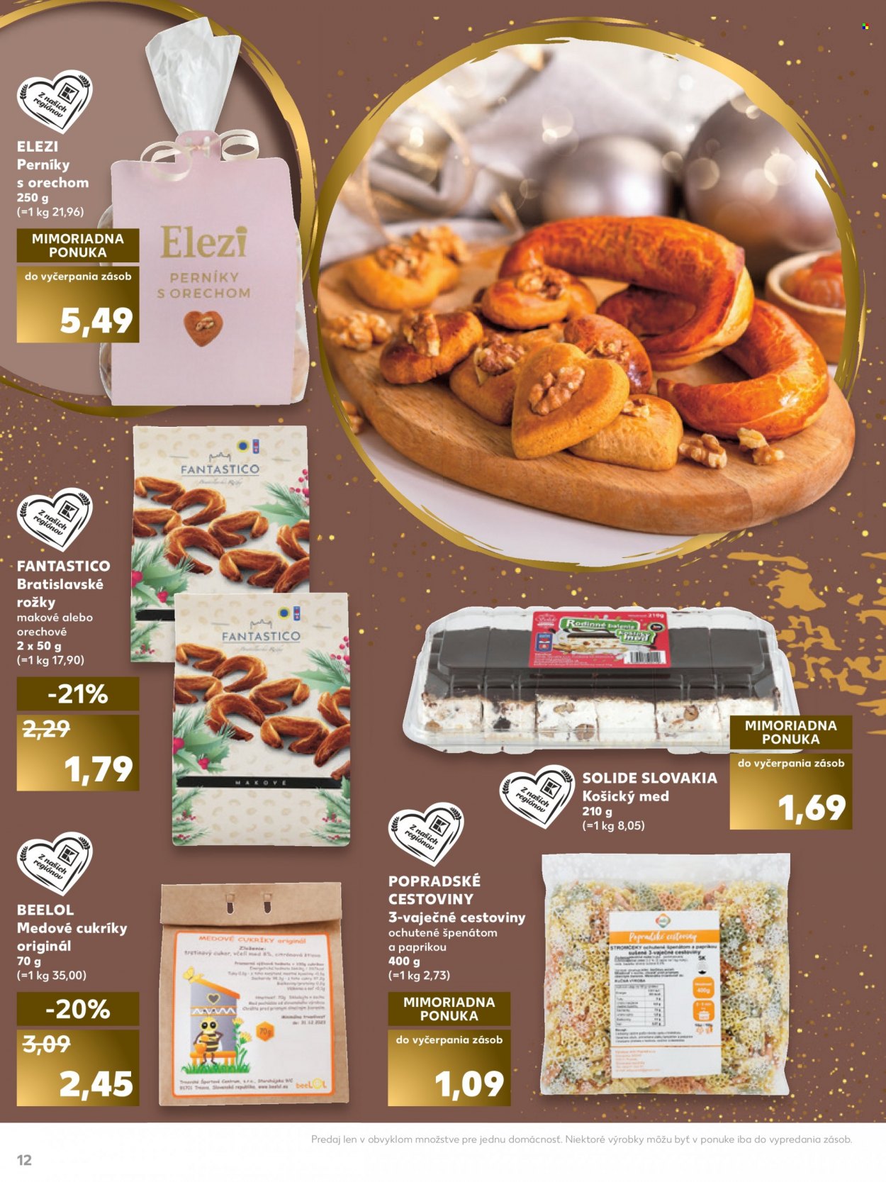 Leták Kaufland - 25.11.2021 - 24.12.2021. Strana 12