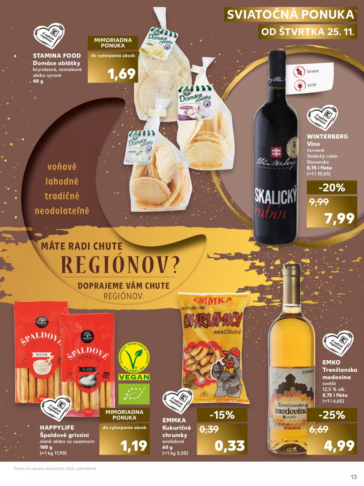 Leták Kaufland - 25.11.2021 - 24.12.2021. Strana 13