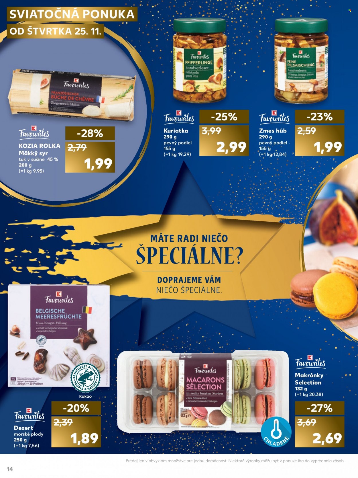 Leták Kaufland - 25.11.2021 - 24.12.2021. Strana 14