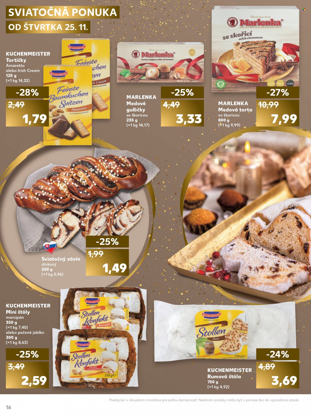 Leták Kaufland - 25.11.2021 - 24.12.2021. Strana 16