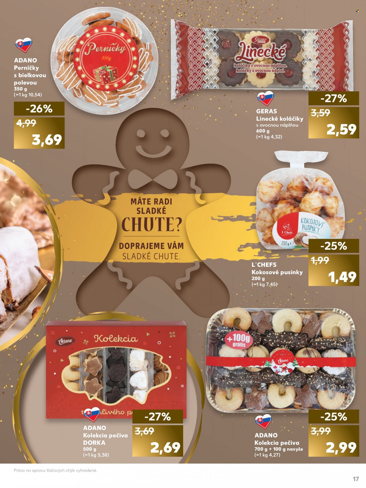 Leták Kaufland - 25.11.2021 - 24.12.2021. Strana 17