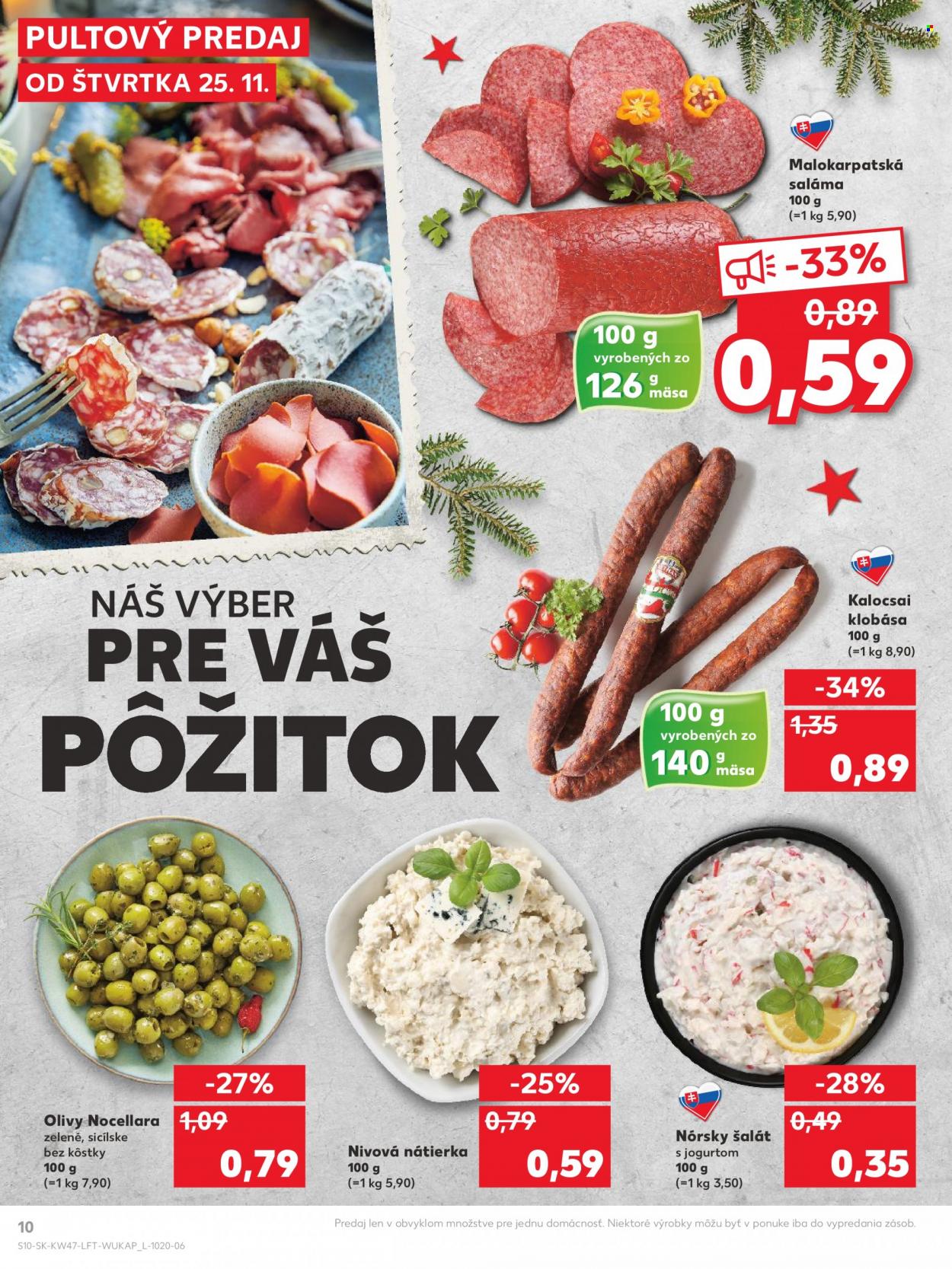Leták Kaufland - 25.11.2021 - 1.12.2021. Strana 10