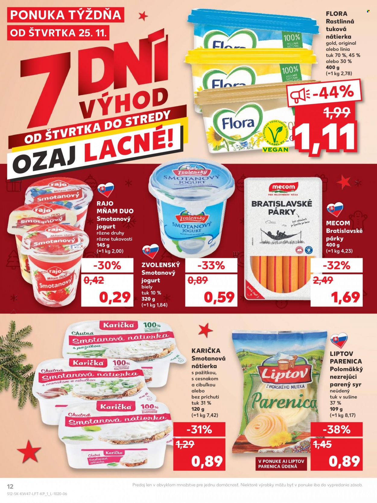 Leták Kaufland - 25.11.2021 - 1.12.2021. Strana 12