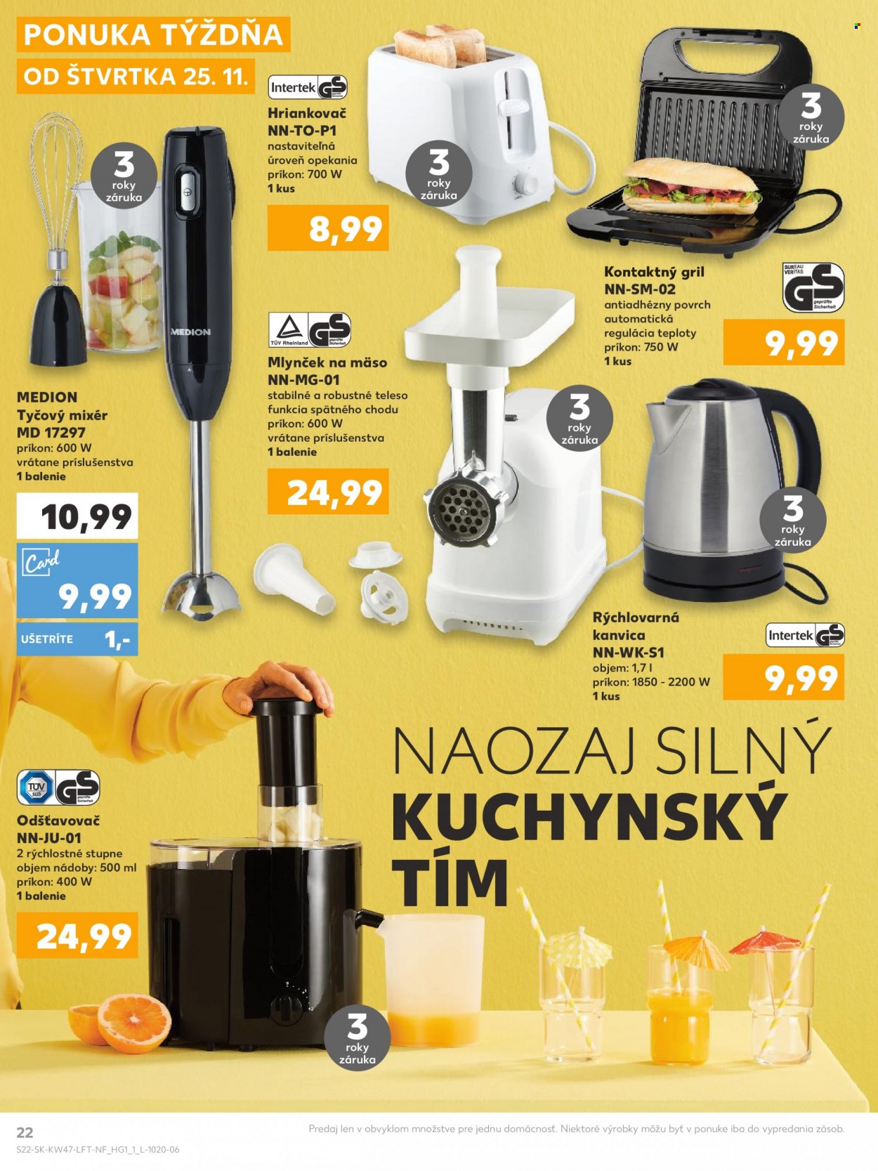 Leták Kaufland - 25.11.2021 - 1.12.2021. Strana 22