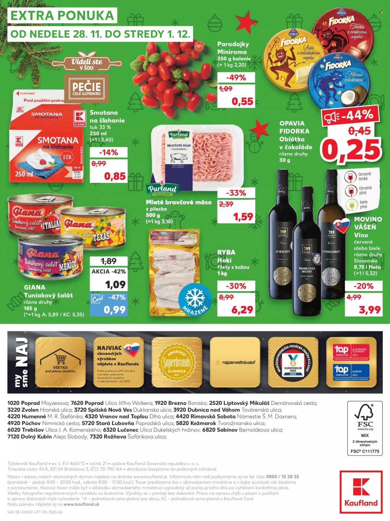 Leták Kaufland - 25.11.2021 - 1.12.2021. Strana 40