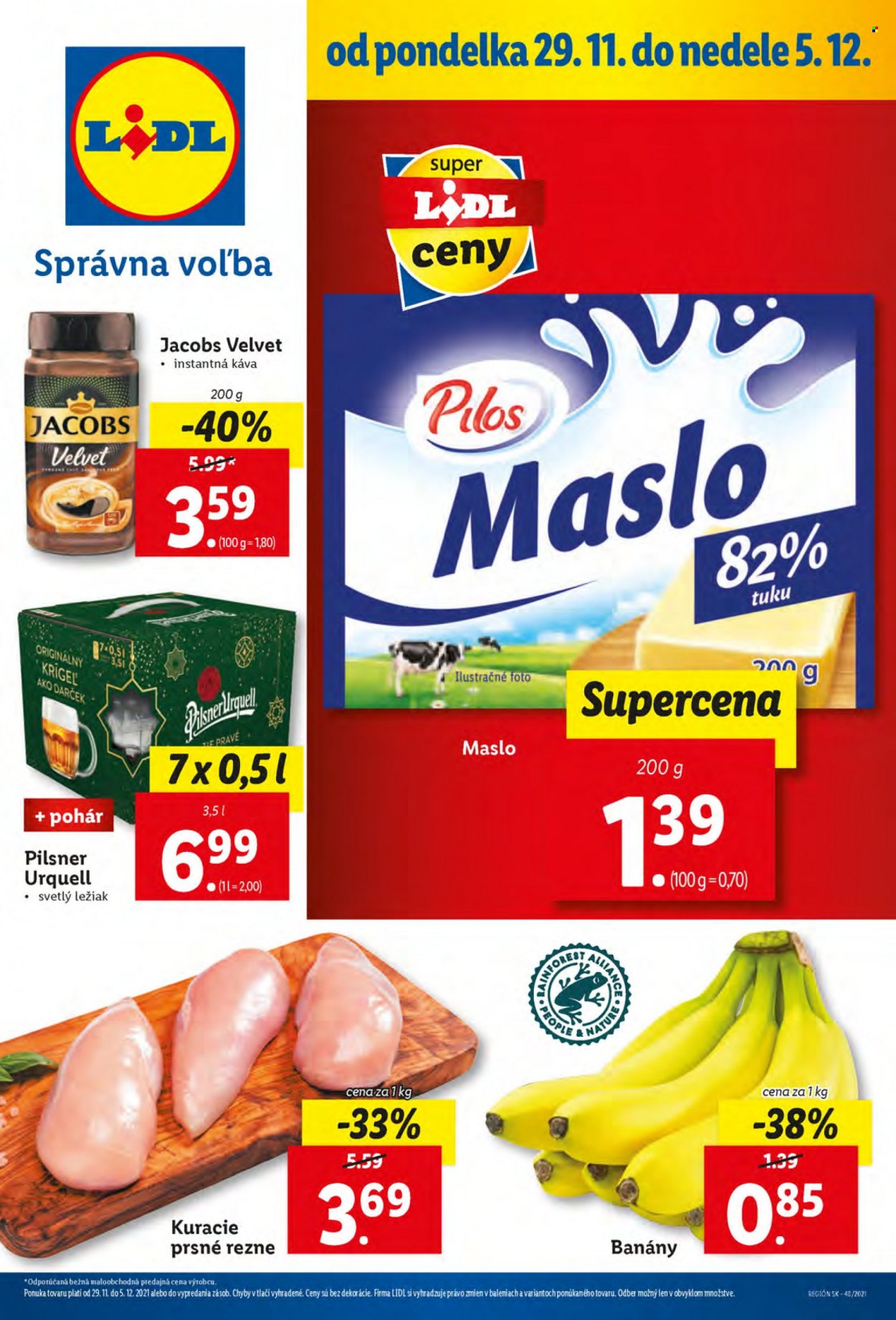 Leták Lidl - 29.11.2021 - 5.12.2021. Strana 1