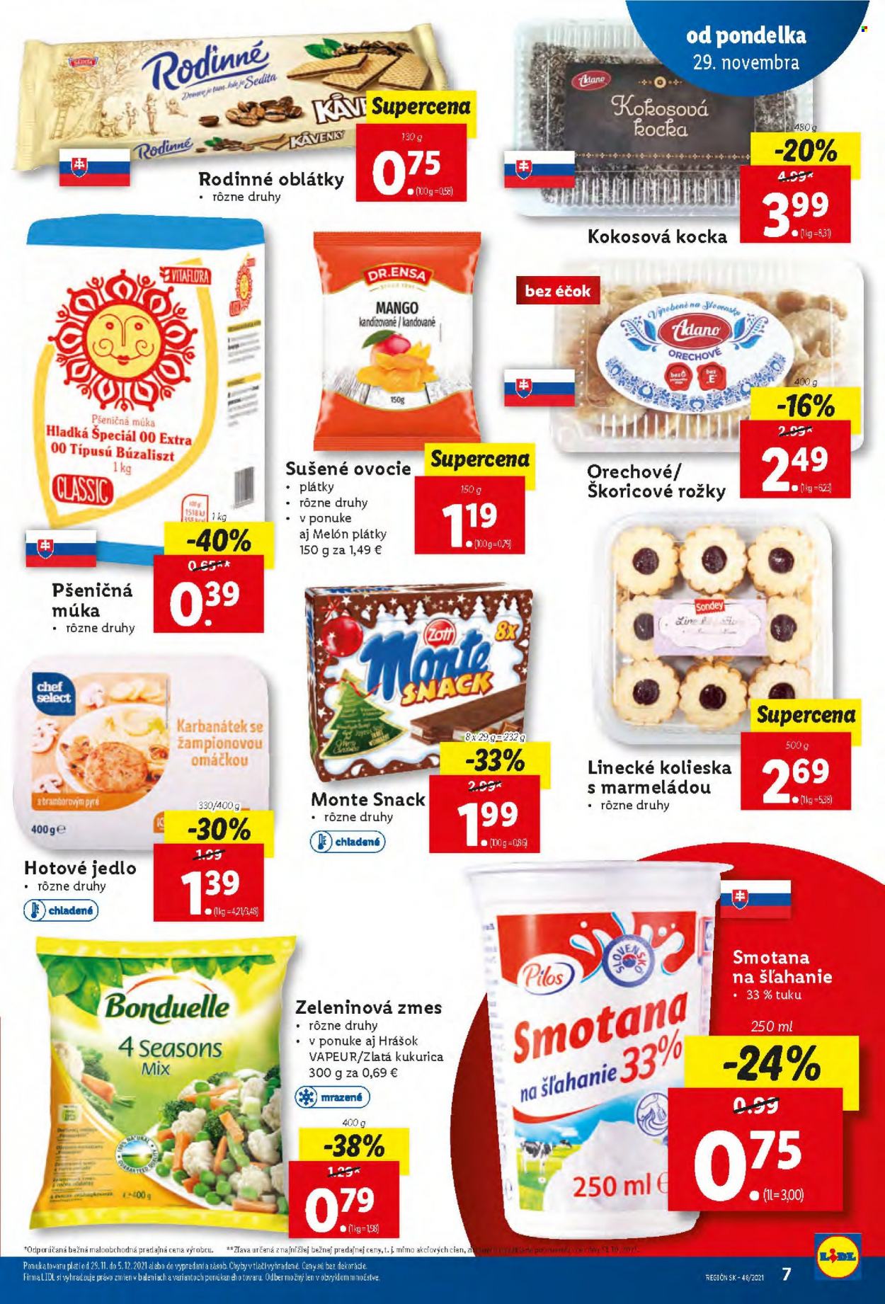 Leták Lidl - 29.11.2021 - 5.12.2021. Strana 7