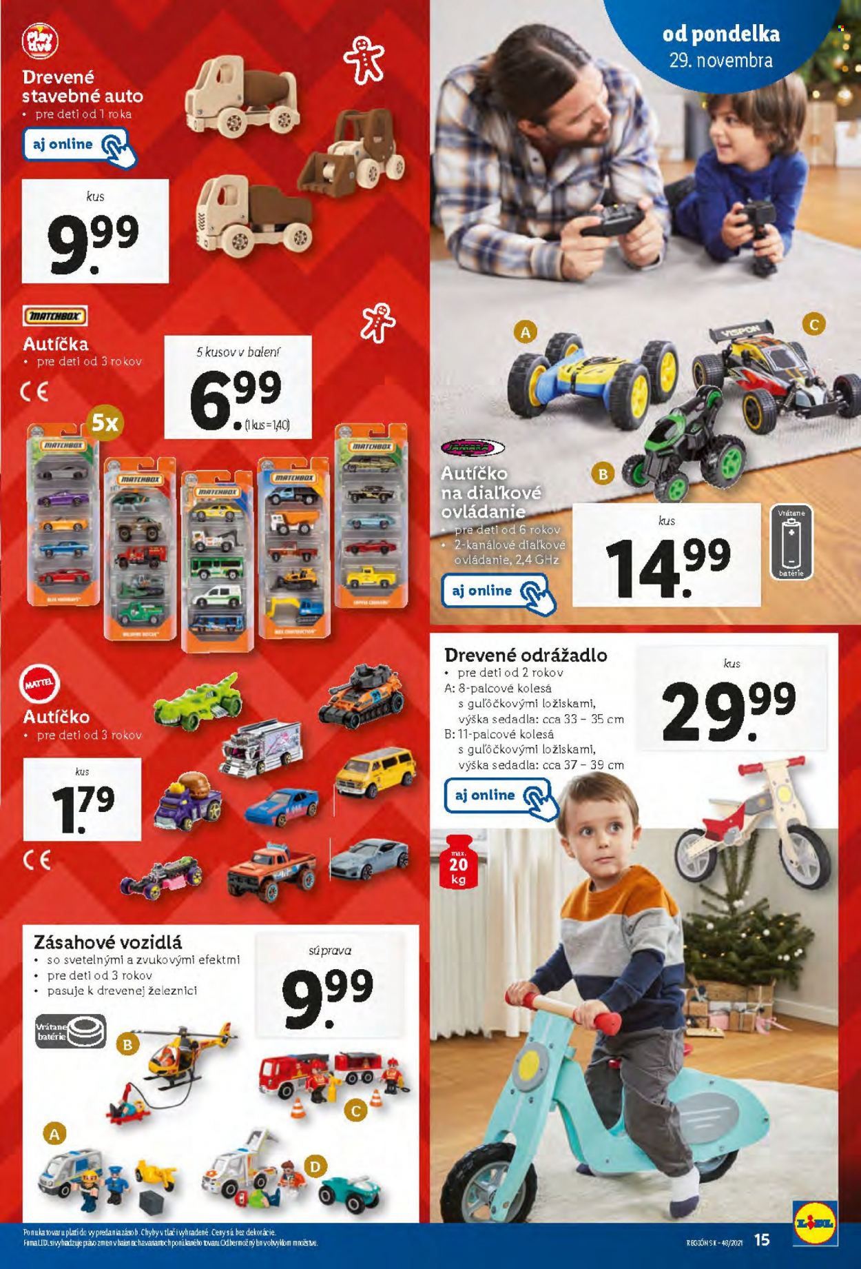 Leták Lidl - 29.11.2021 - 5.12.2021. Strana 15