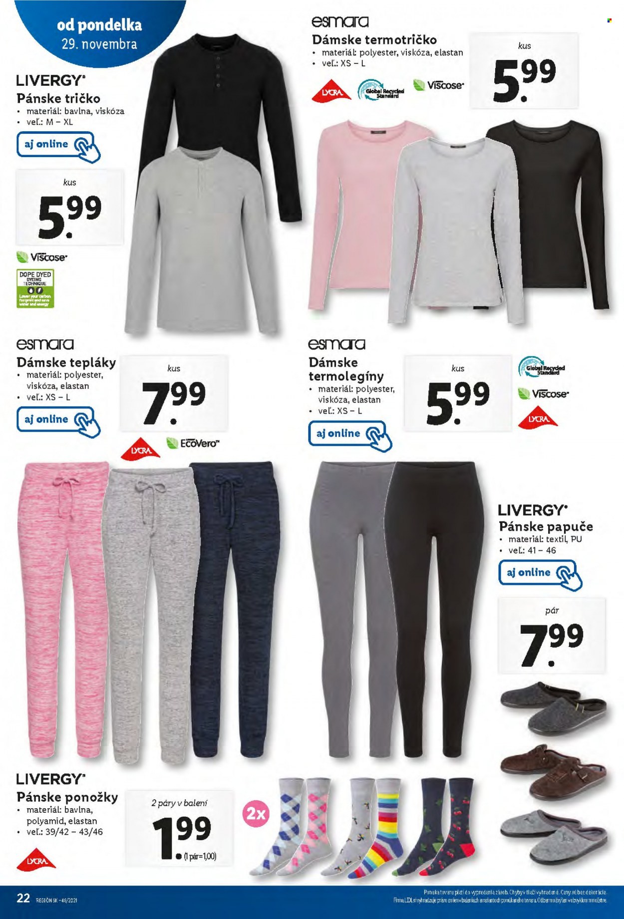 Leták Lidl - 29.11.2021 - 5.12.2021. Strana 21