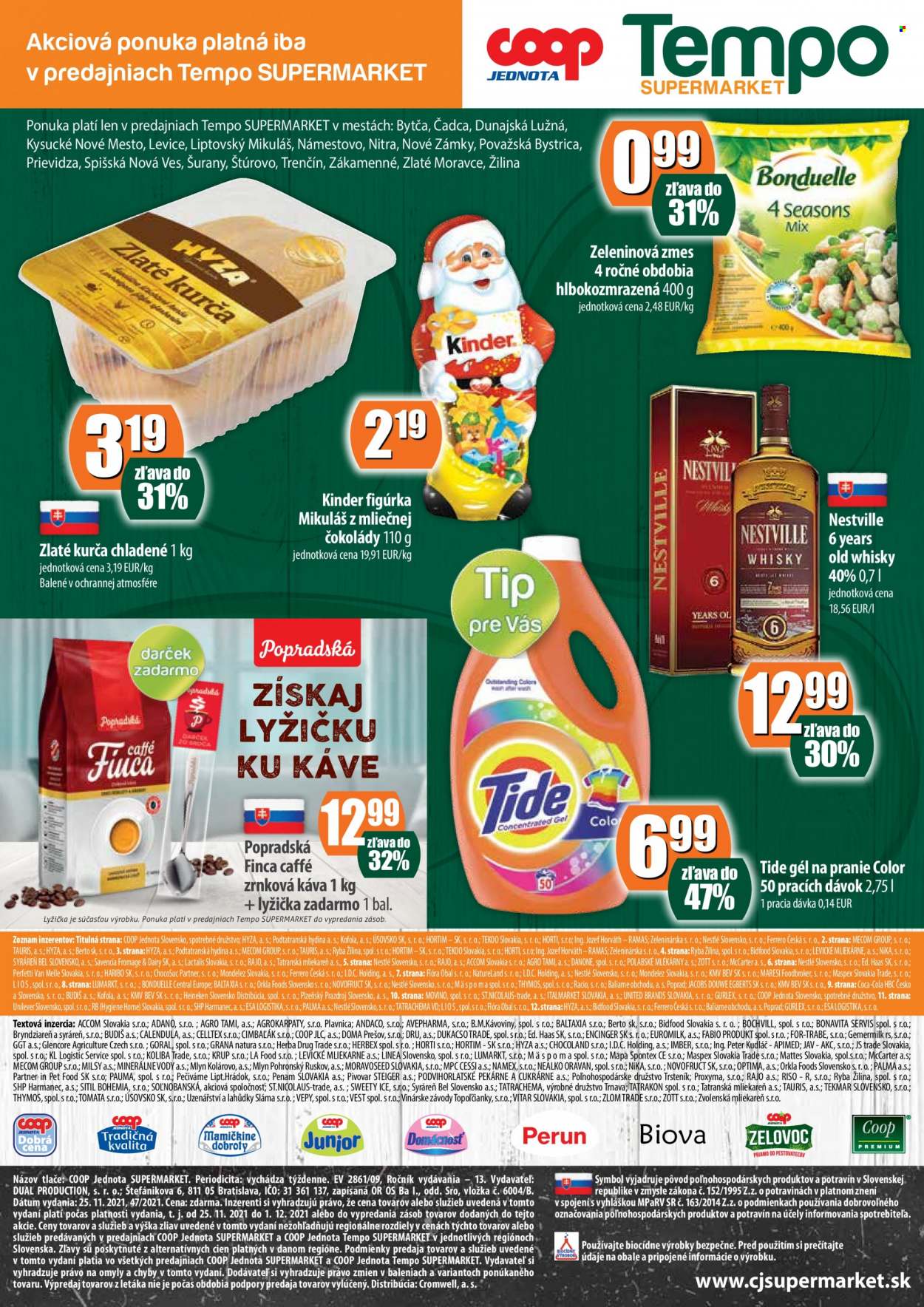 Leták COOP Jednota - 25.11.2021 - 1.12.2021. Strana 12
