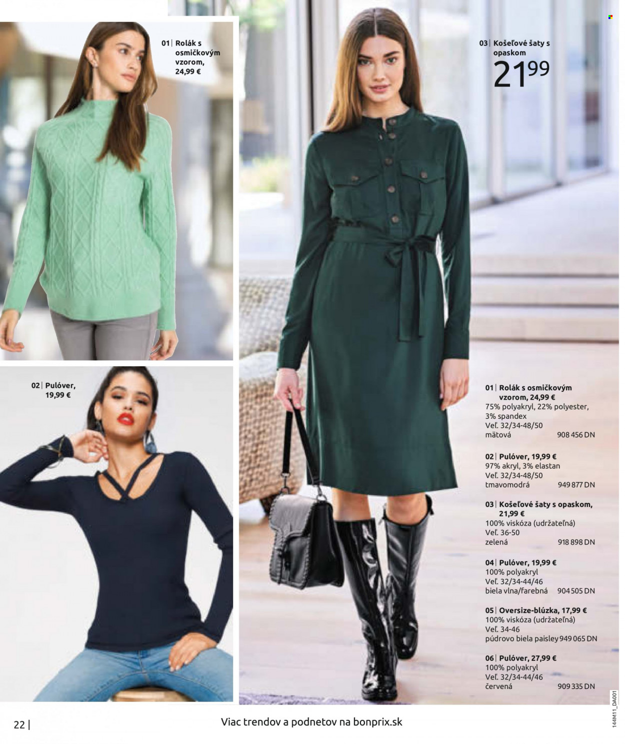 Leták Bonprix - 25.11.2021 - 7.3.2022. Strana 24