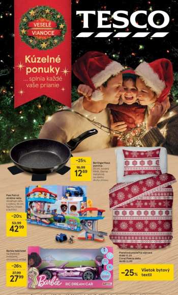 Leták TESCO - 29.11.2021 - 24.12.2021.