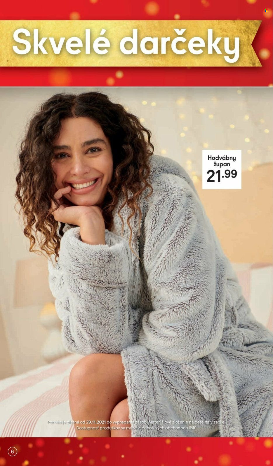 Leták TESCO - 29.11.2021 - 24.12.2021. Strana 6