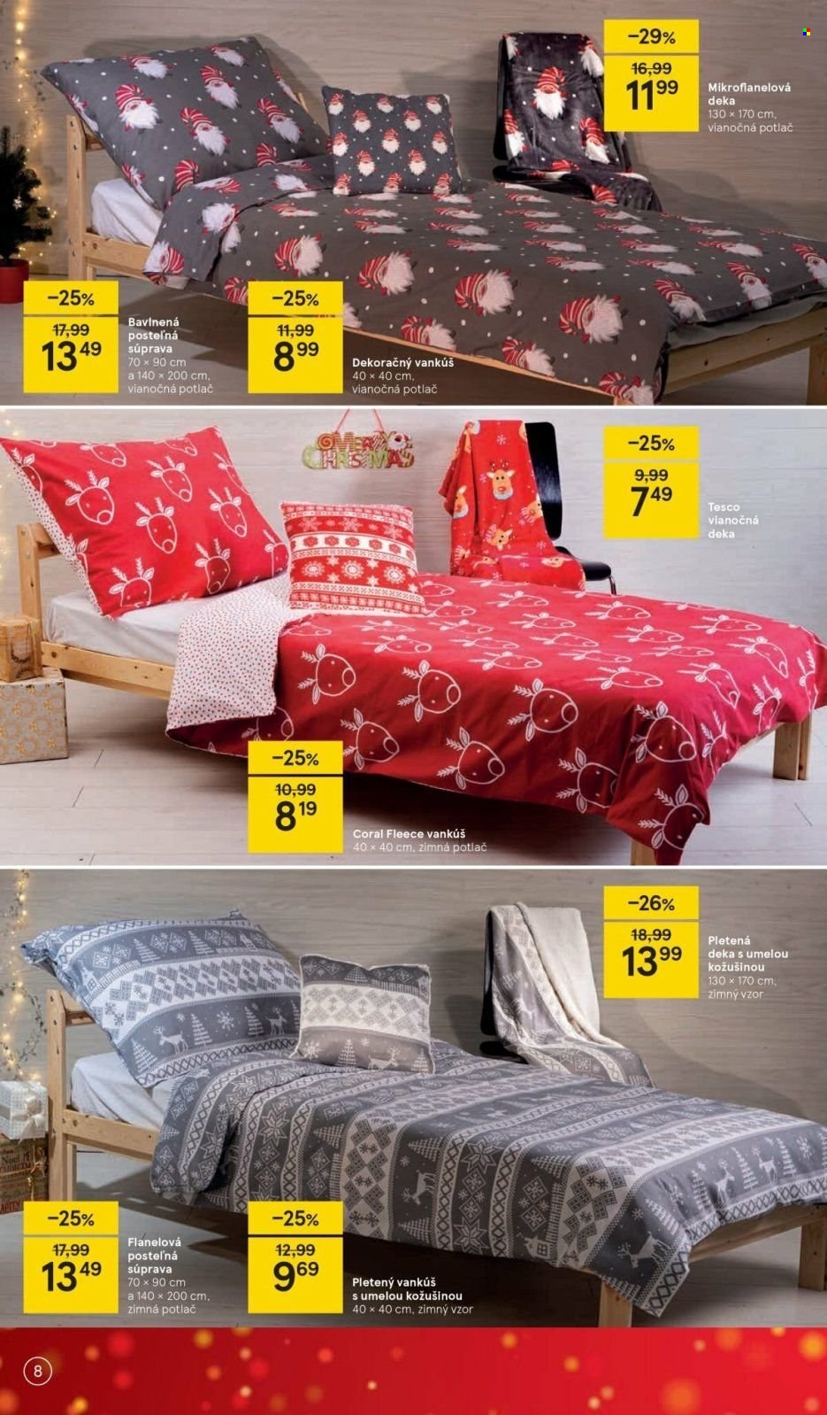 Leták TESCO - 29.11.2021 - 24.12.2021. Strana 8