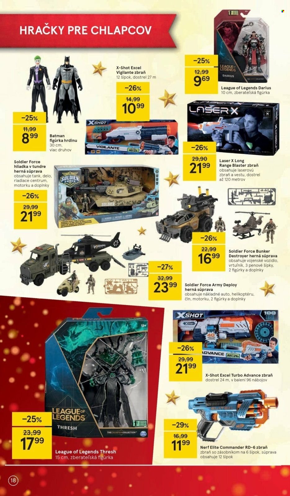Leták TESCO - 29.11.2021 - 24.12.2021. Strana 18