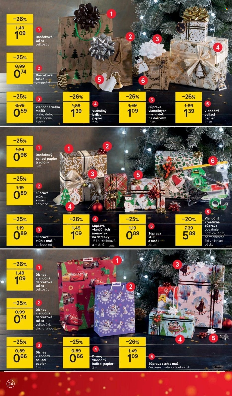 Leták TESCO - 29.11.2021 - 24.12.2021. Strana 24