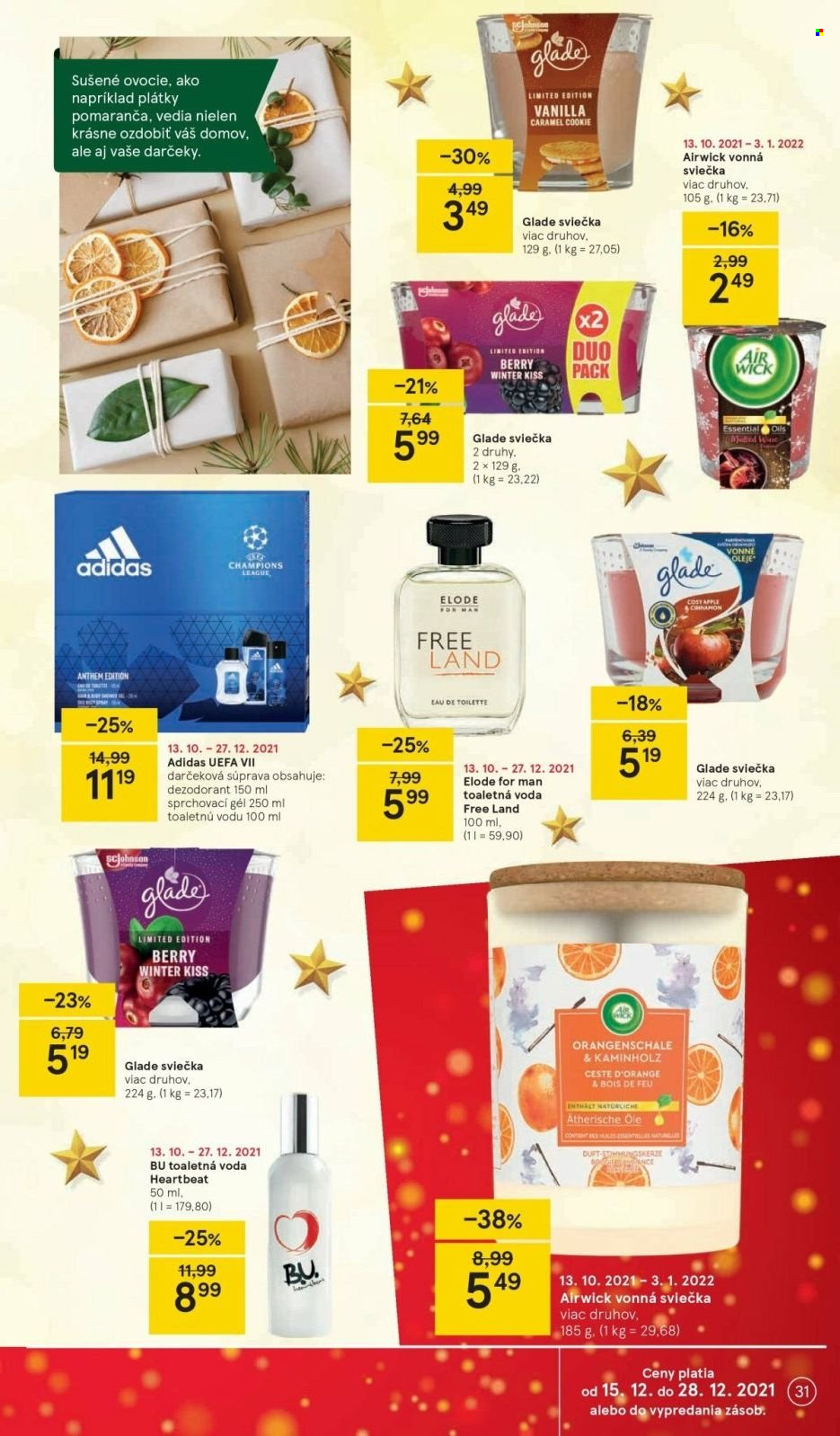Leták TESCO - 29.11.2021 - 24.12.2021. Strana 31