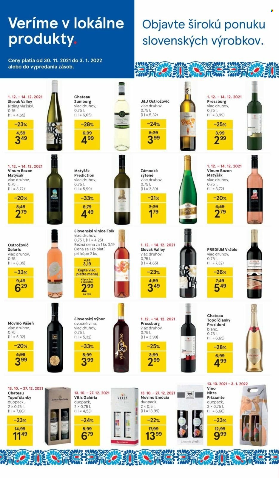 Leták TESCO - 1.12.2021 - 6.12.2021. Strana 22