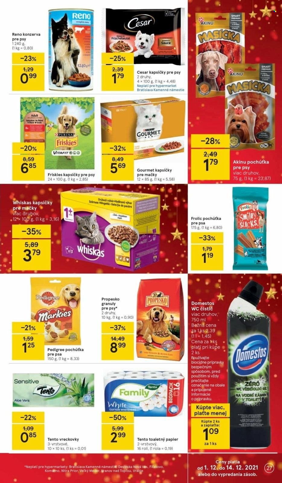 Leták TESCO - 1.12.2021 - 6.12.2021. Strana 27