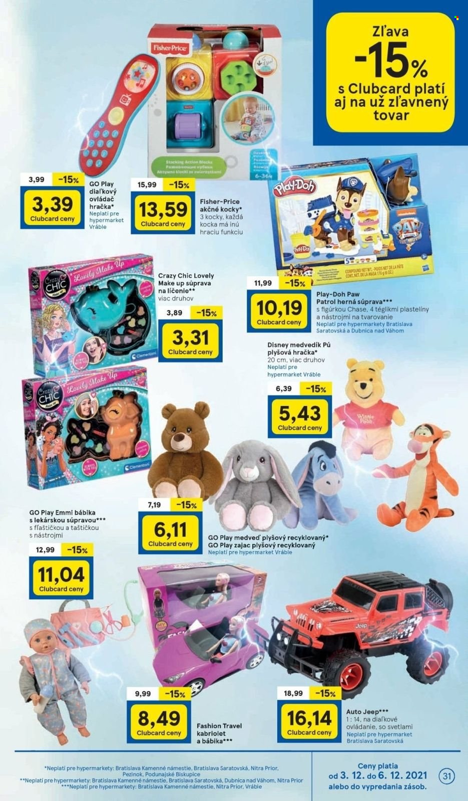 Leták TESCO - 1.12.2021 - 6.12.2021. Strana 31