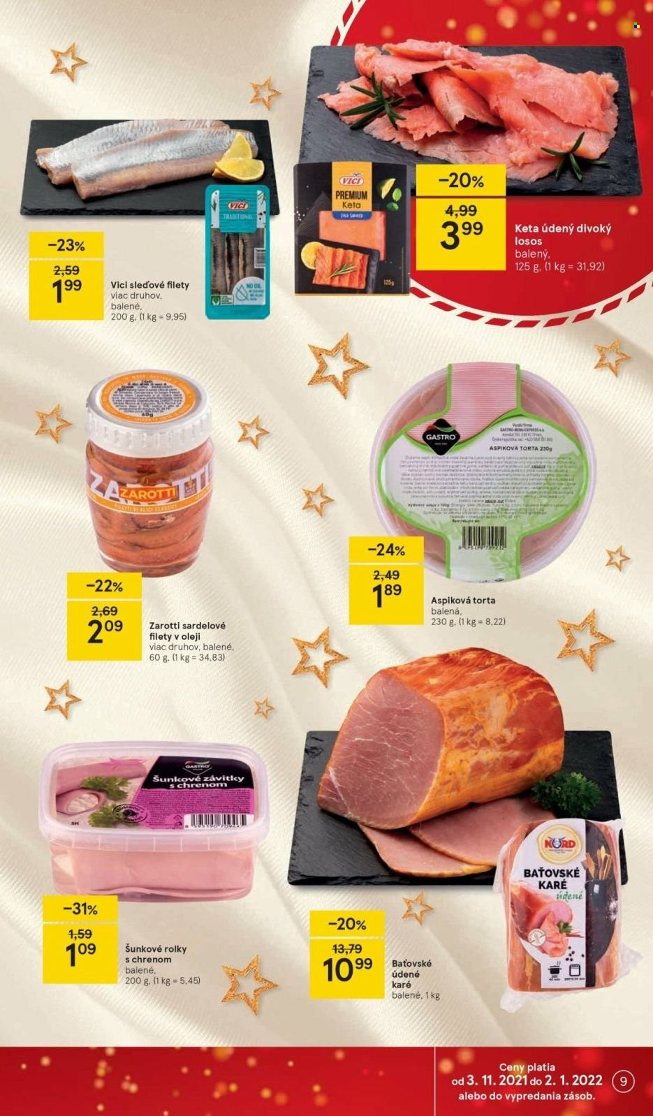 Leták TESCO supermarket - 1.12.2021 - 6.12.2021. Strana 9