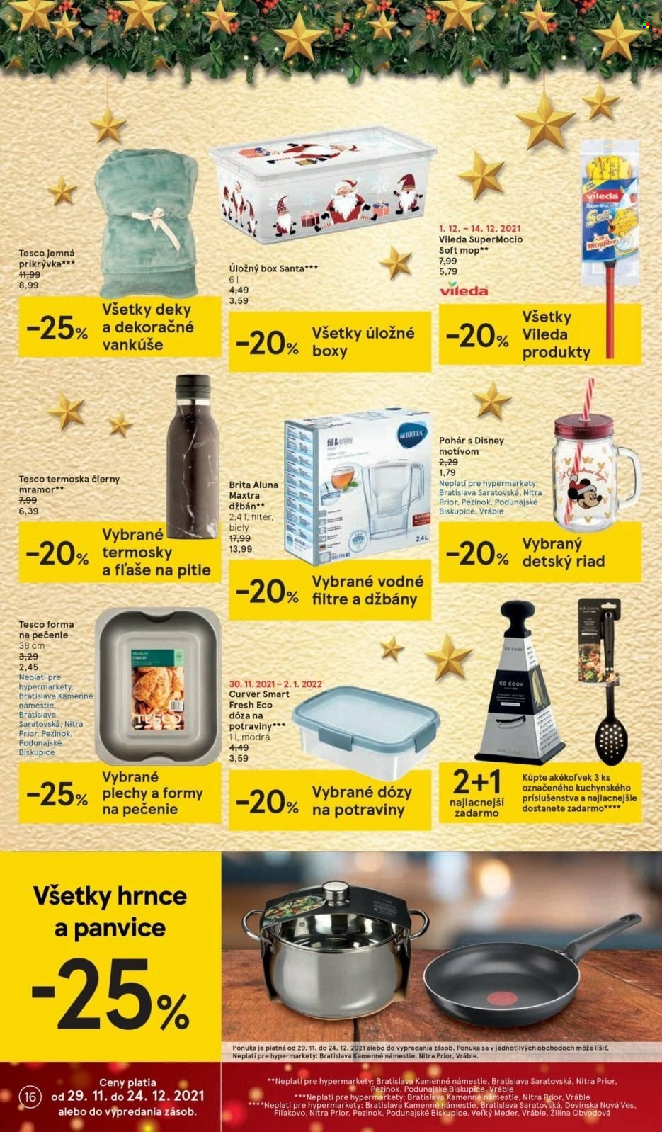 Leták TESCO supermarket - 1.12.2021 - 6.12.2021. Strana 16
