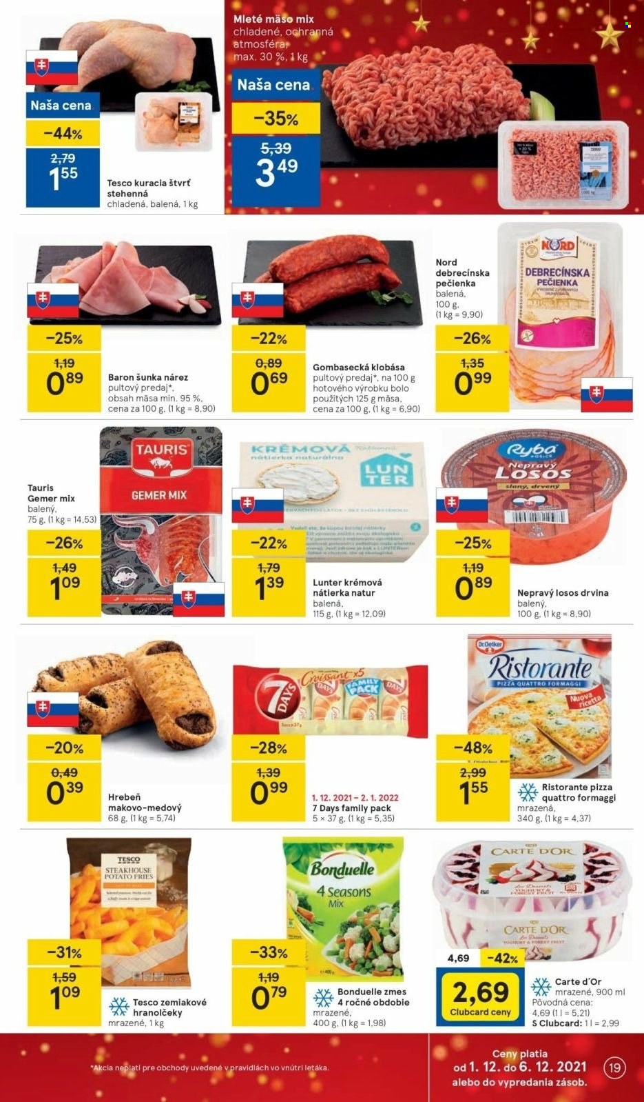 Leták TESCO supermarket - 1.12.2021 - 6.12.2021. Strana 19