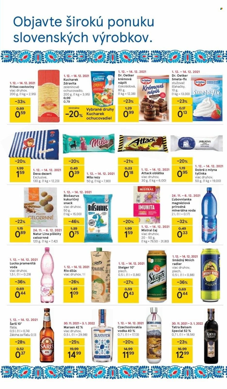 Leták TESCO supermarket - 1.12.2021 - 6.12.2021. Strana 21