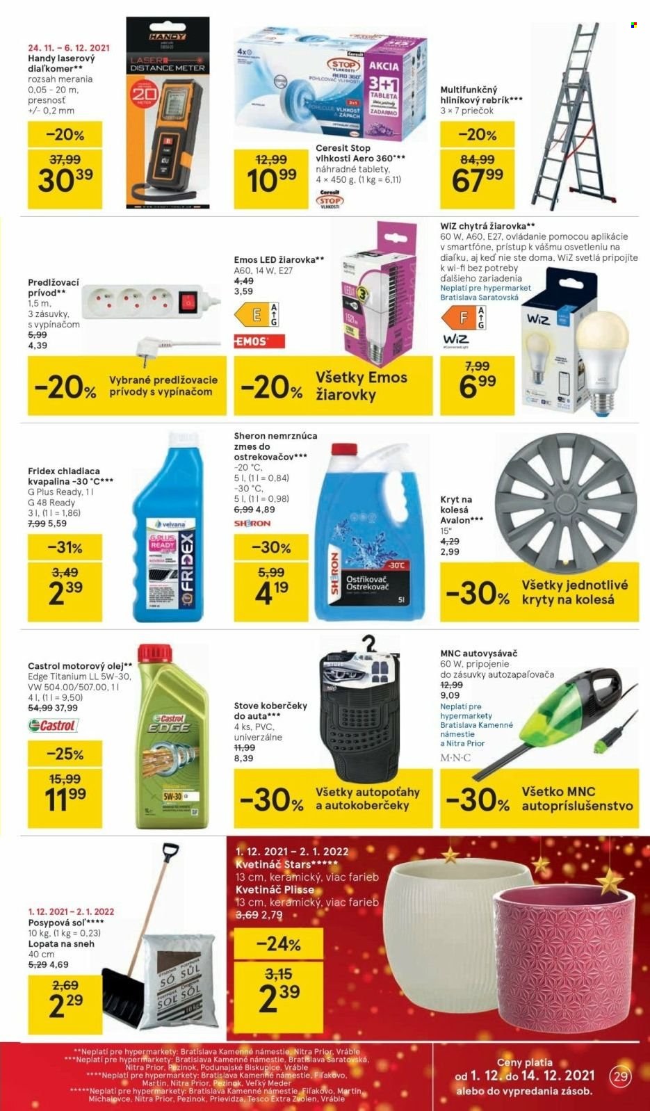 Leták TESCO supermarket - 1.12.2021 - 6.12.2021. Strana 29