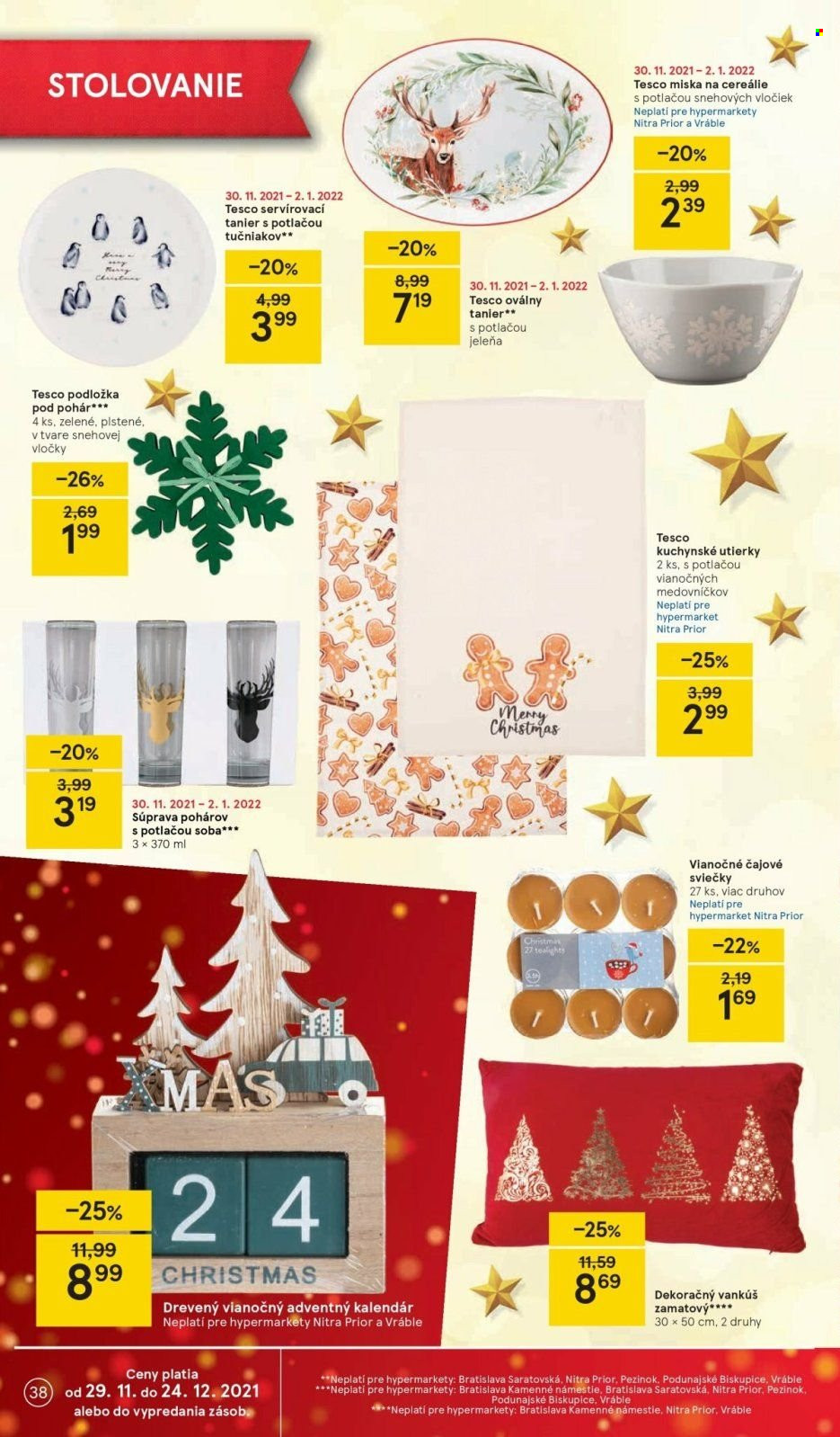 Leták TESCO supermarket - 1.12.2021 - 6.12.2021. Strana 38