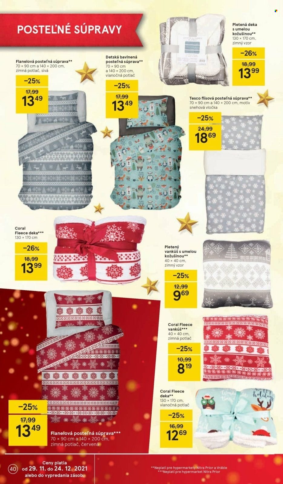 Leták TESCO supermarket - 1.12.2021 - 6.12.2021. Strana 40